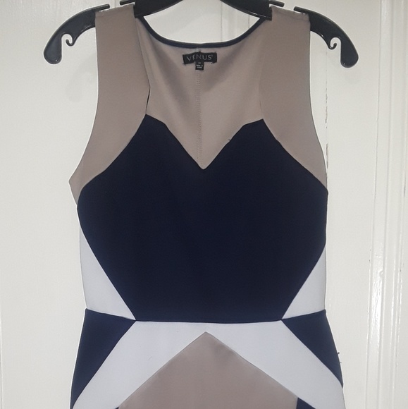 Color Block Dress - Picture 1 of 2
